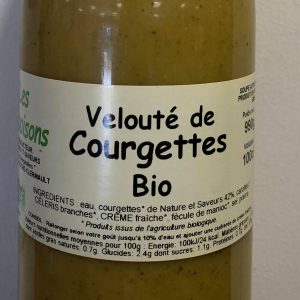 VELOUTE DE COURGETTES BIO 1L